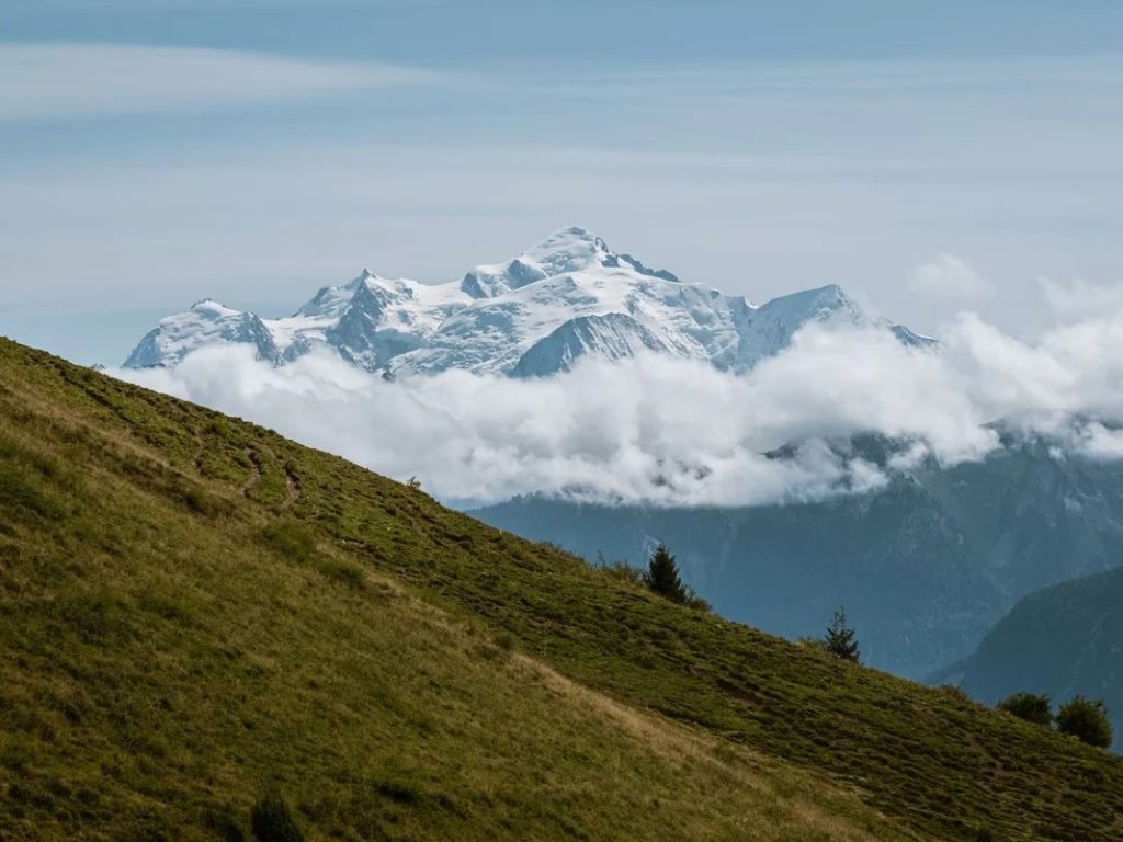 Le Mont-Blanc en impose en bois