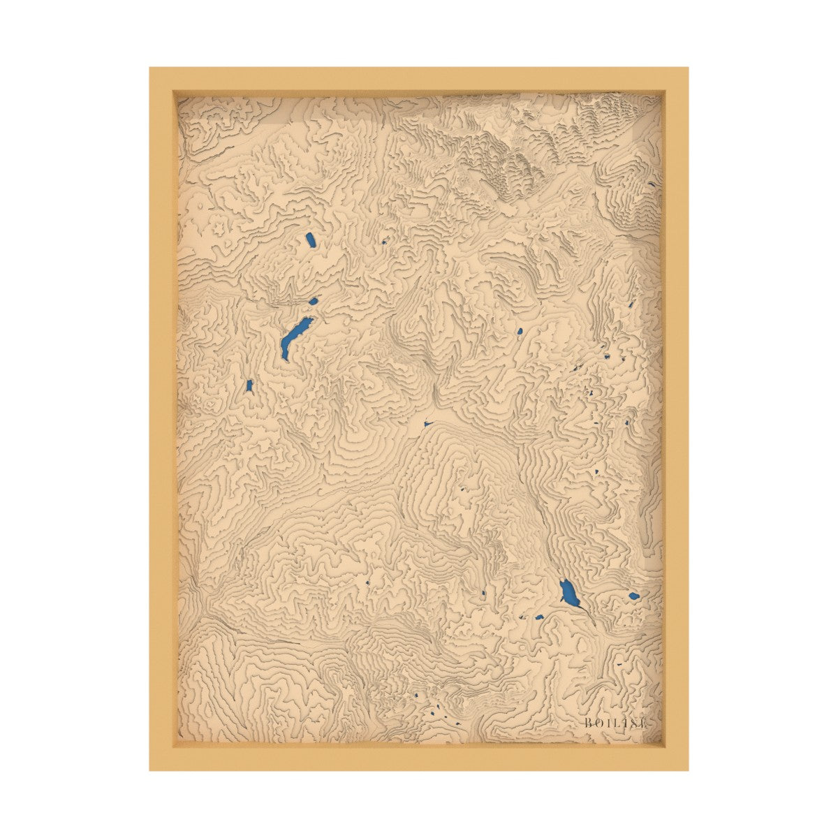 Map of Bourg-Saint-Maurice