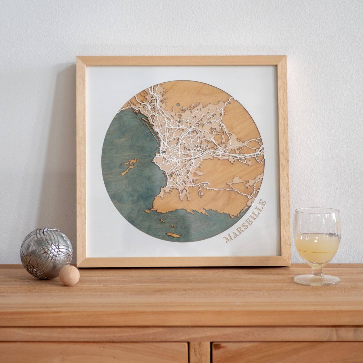 Map of Marseille