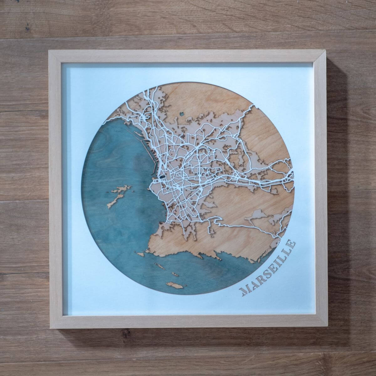 Map of Marseille