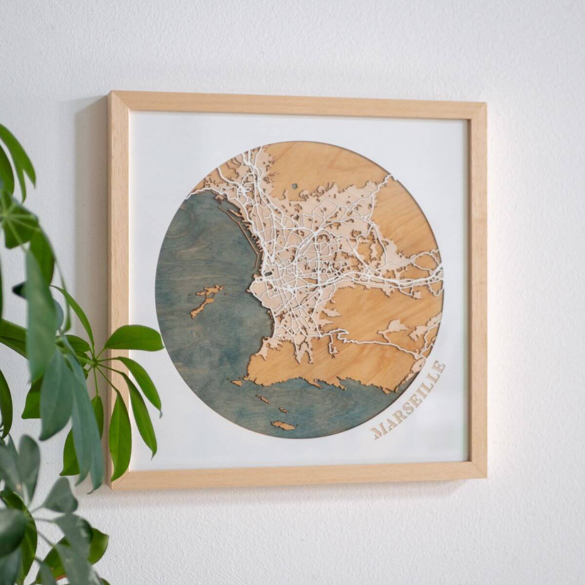 Map of Marseille