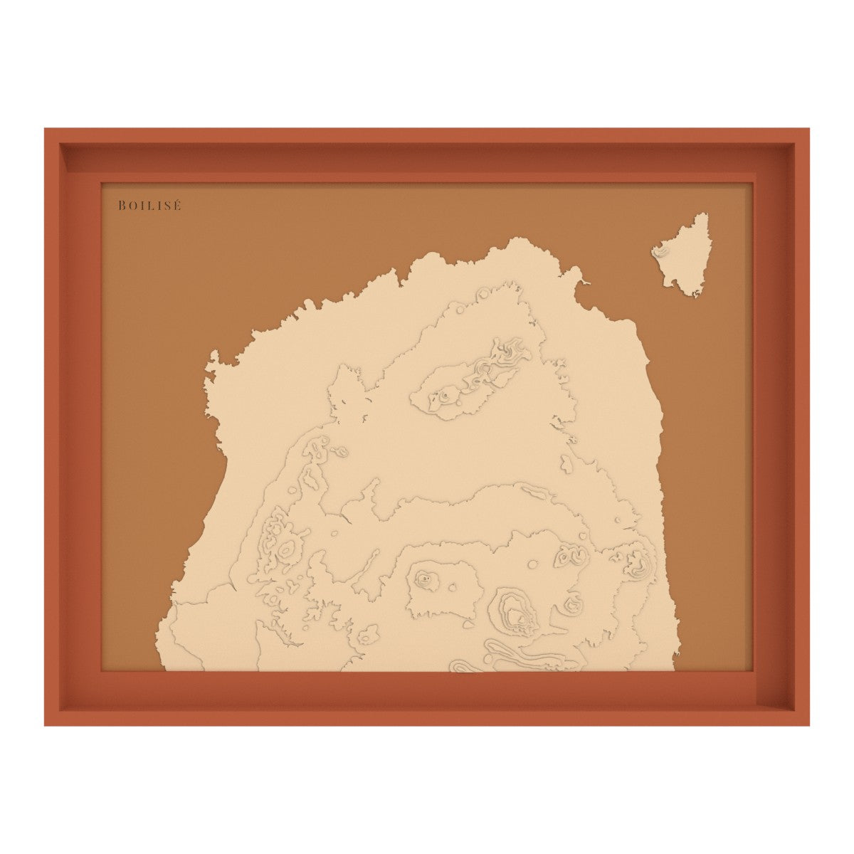 Carte du Nord de Fuerteventura