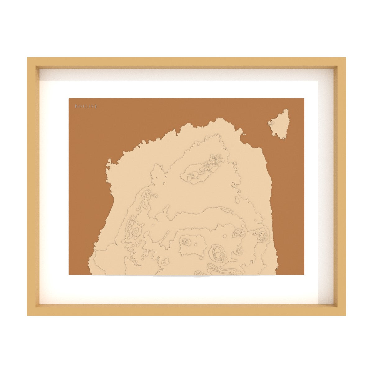 Carte du Nord de Fuerteventura