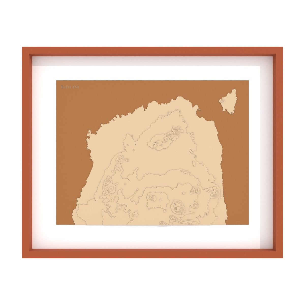 Carte du Nord de Fuerteventura