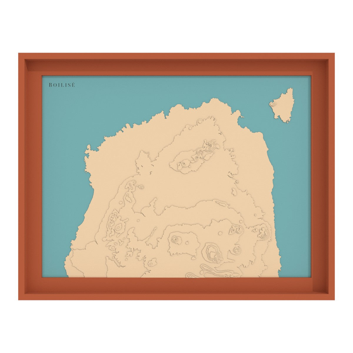 Carte du Nord de Fuerteventura