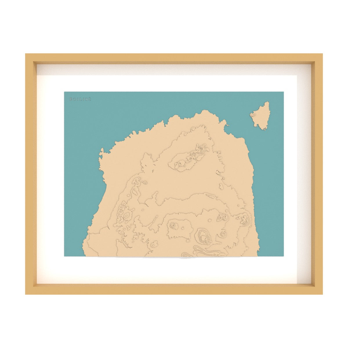 Carte du Nord de Fuerteventura