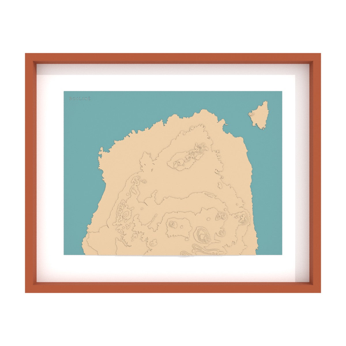 Carte du Nord de Fuerteventura