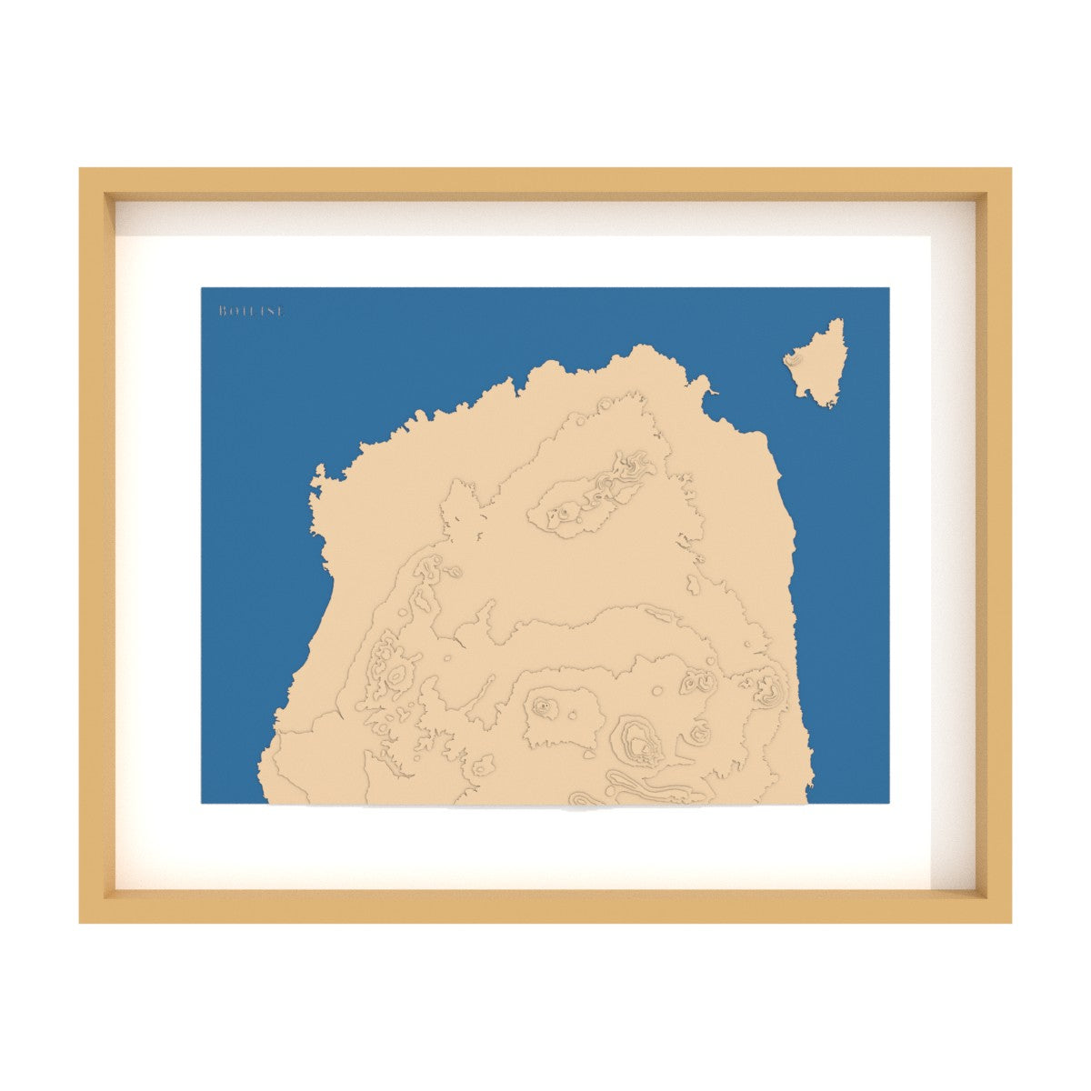 Carte du Nord de Fuerteventura