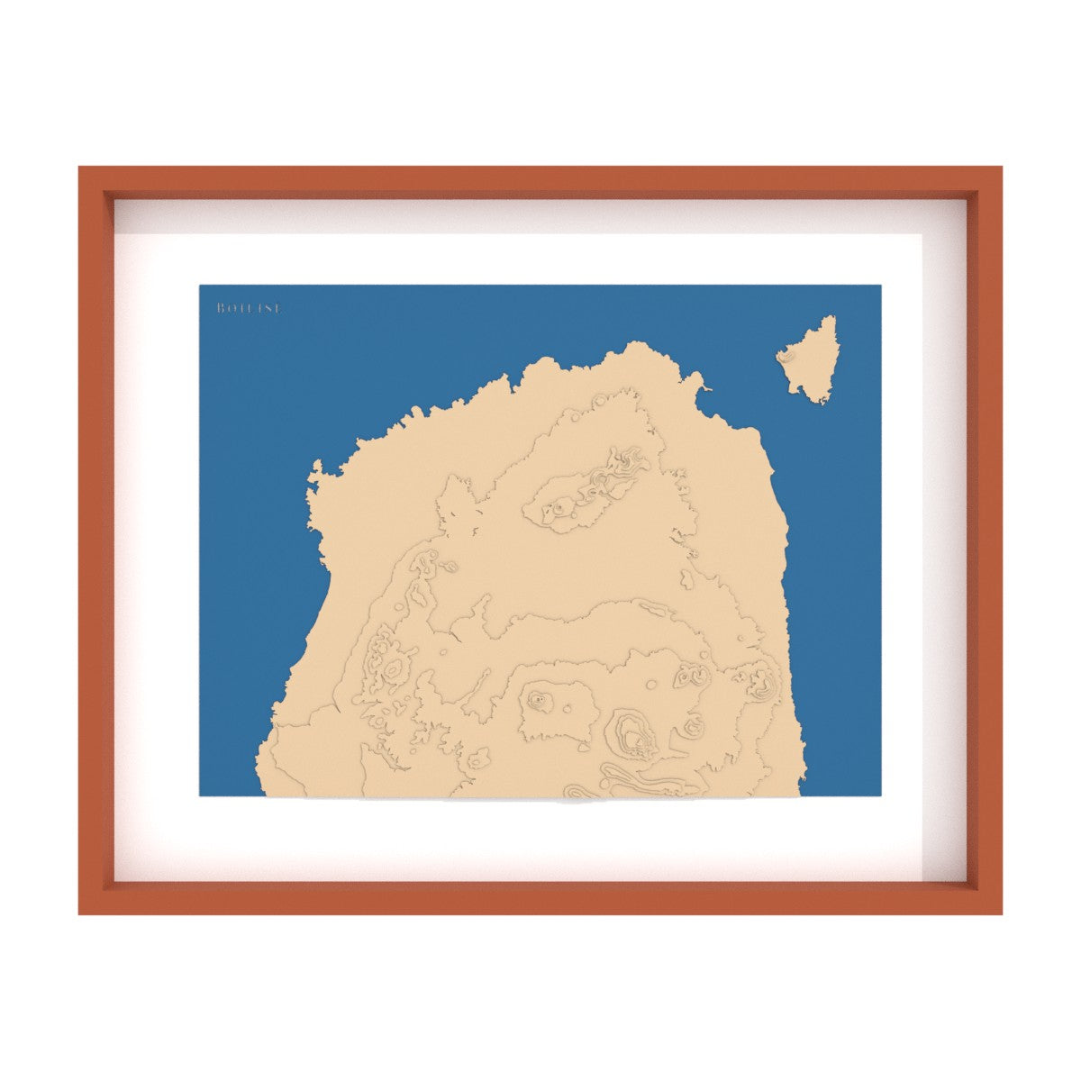 Carte du Nord de Fuerteventura