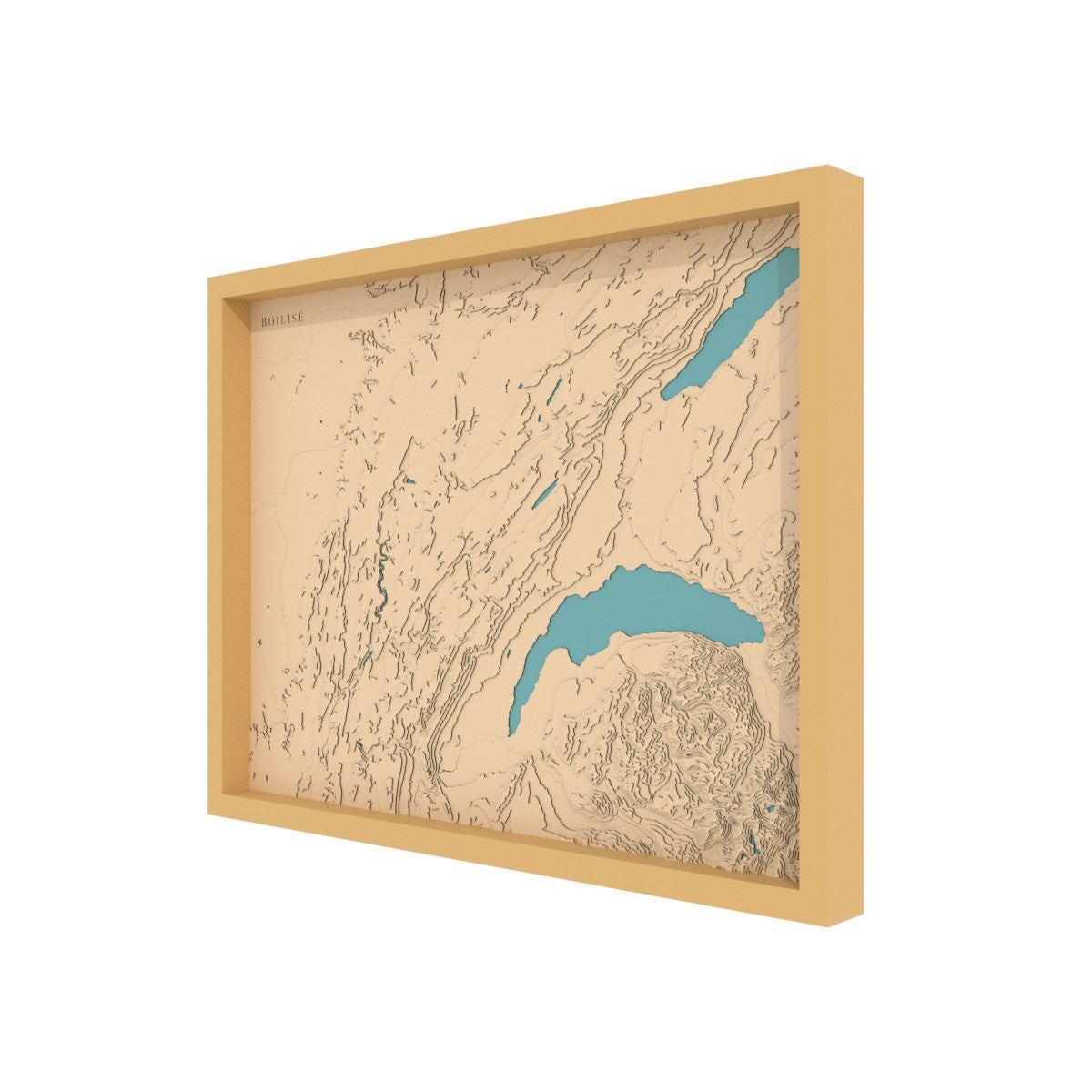 Carte du Haut-Jura et du Chablais