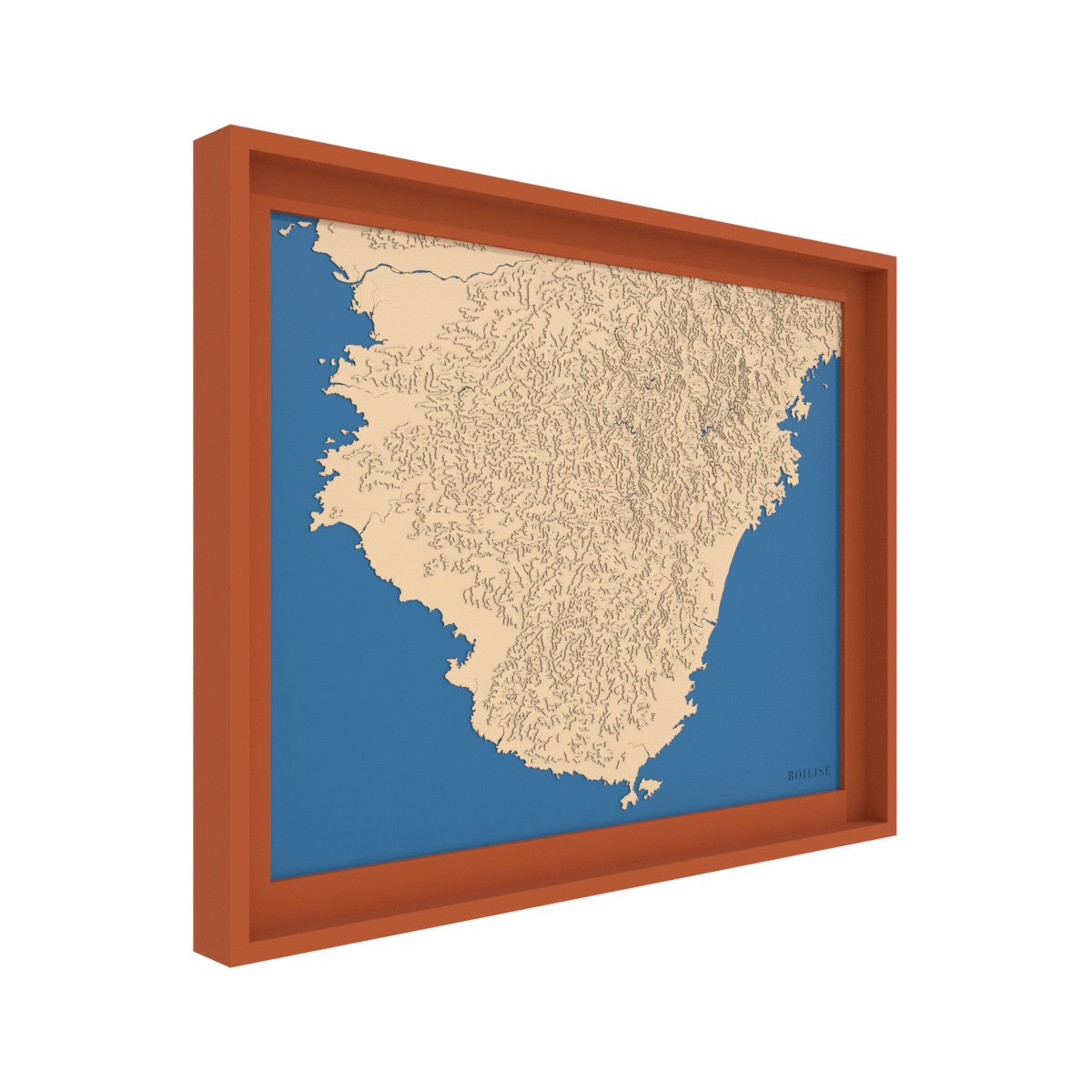 Map of Kii Peninsula (Japan)