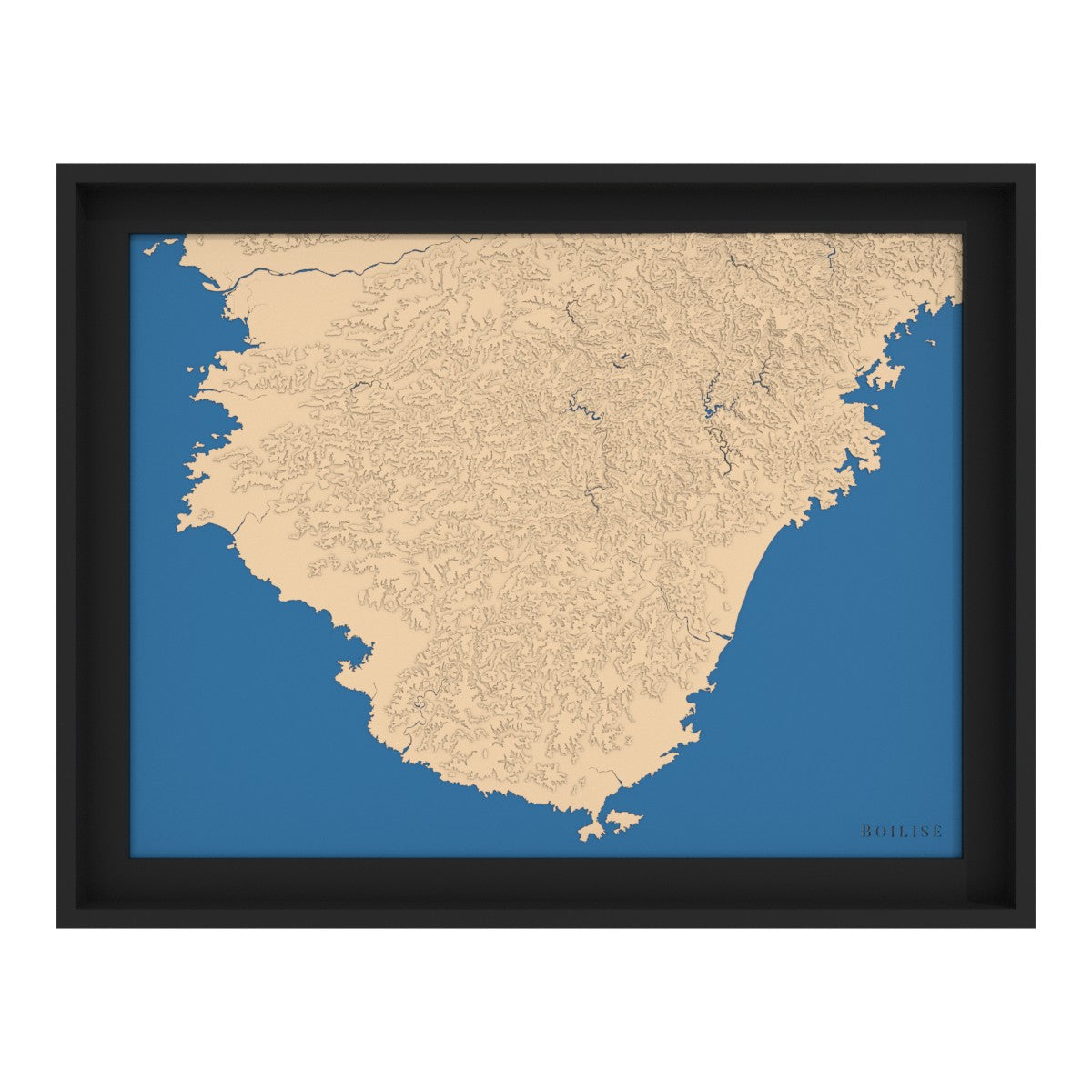 Map of Kii Peninsula (Japan)