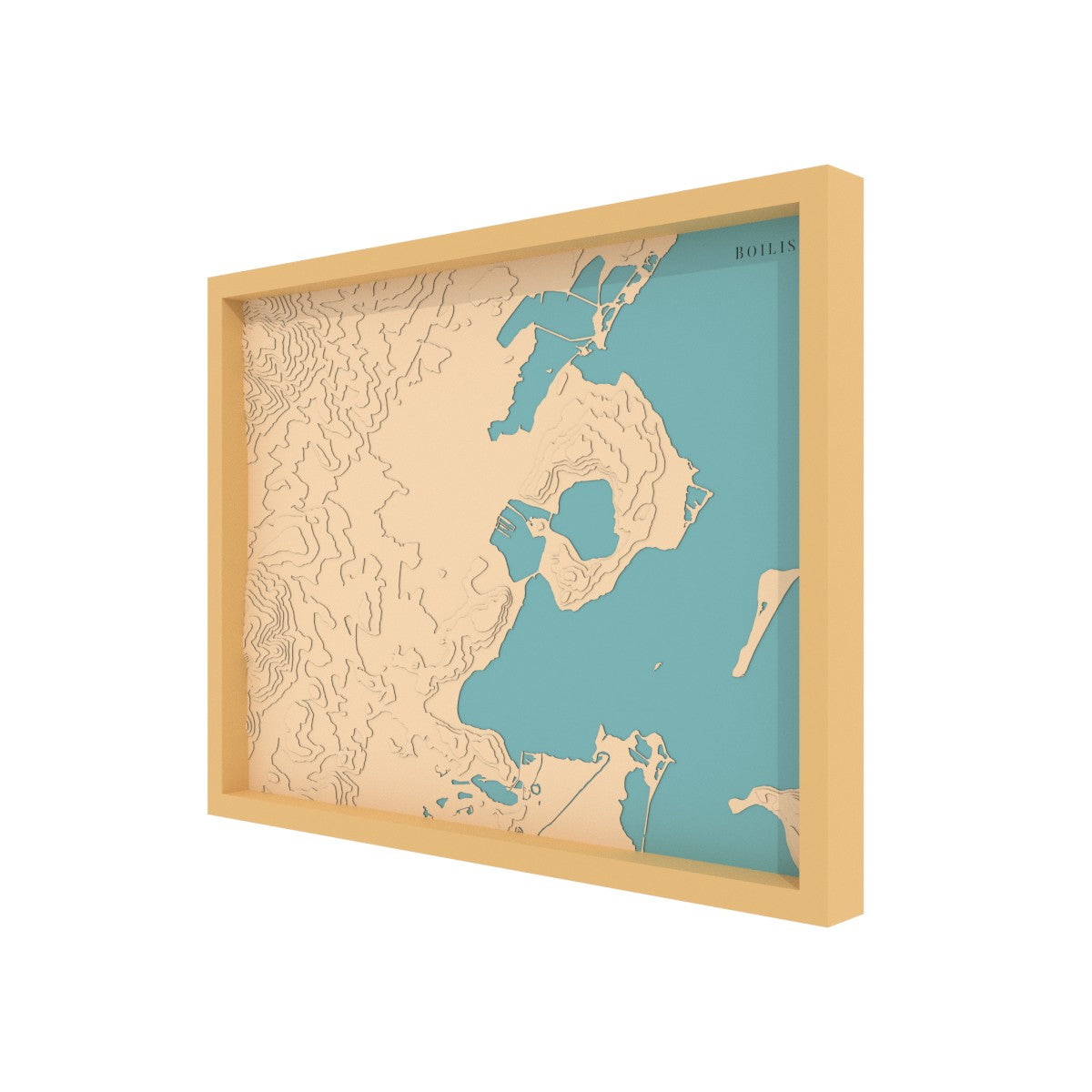 Map of Peyriac-de-mer