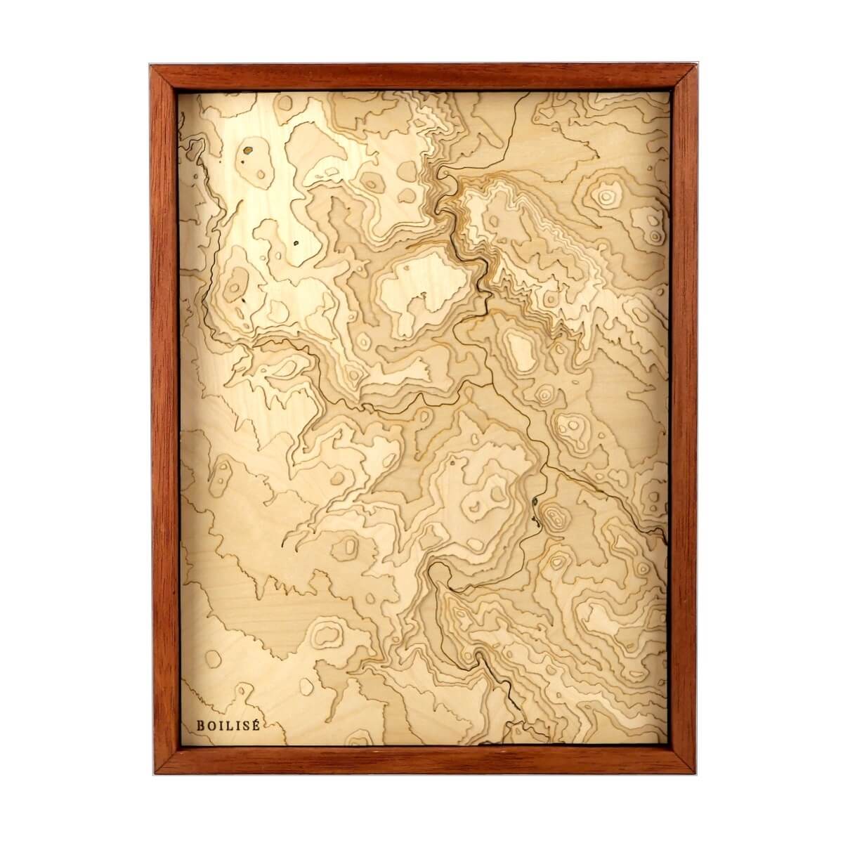 Carte topographique du Puy-En-Velay