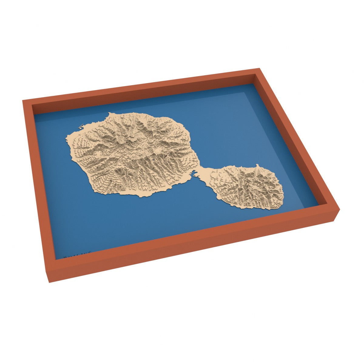 Carte de Tahiti