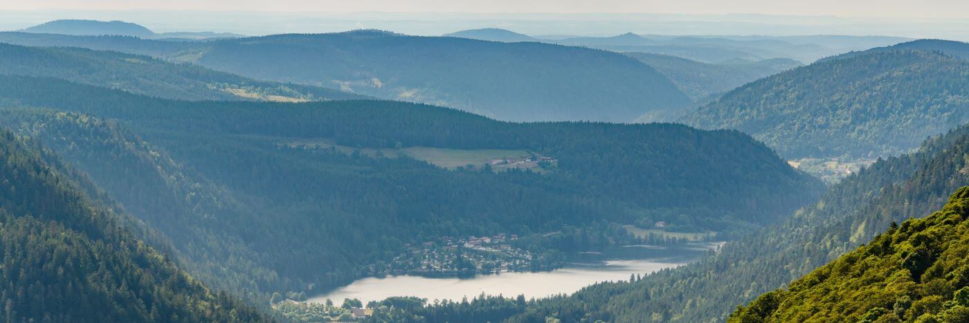 Le lac de Retournemer dans les Vosges