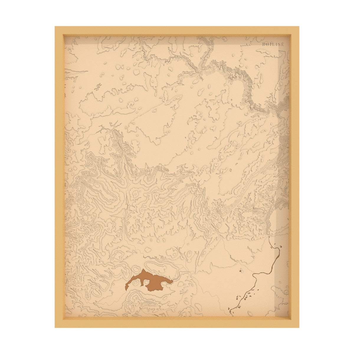 Carte du Larzac Méridional