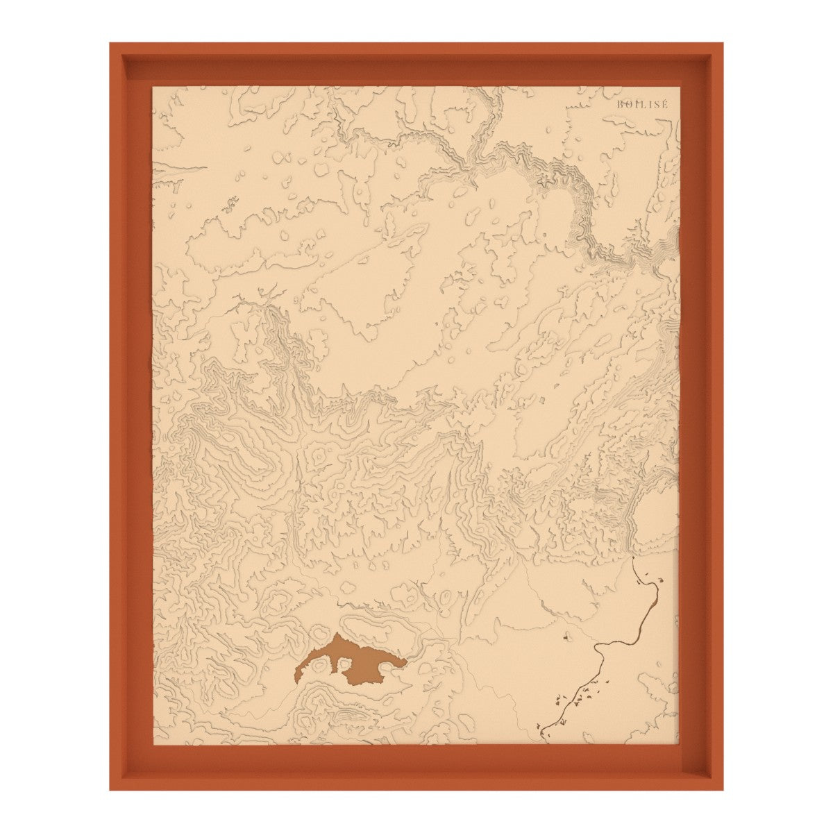Carte du Larzac Méridional