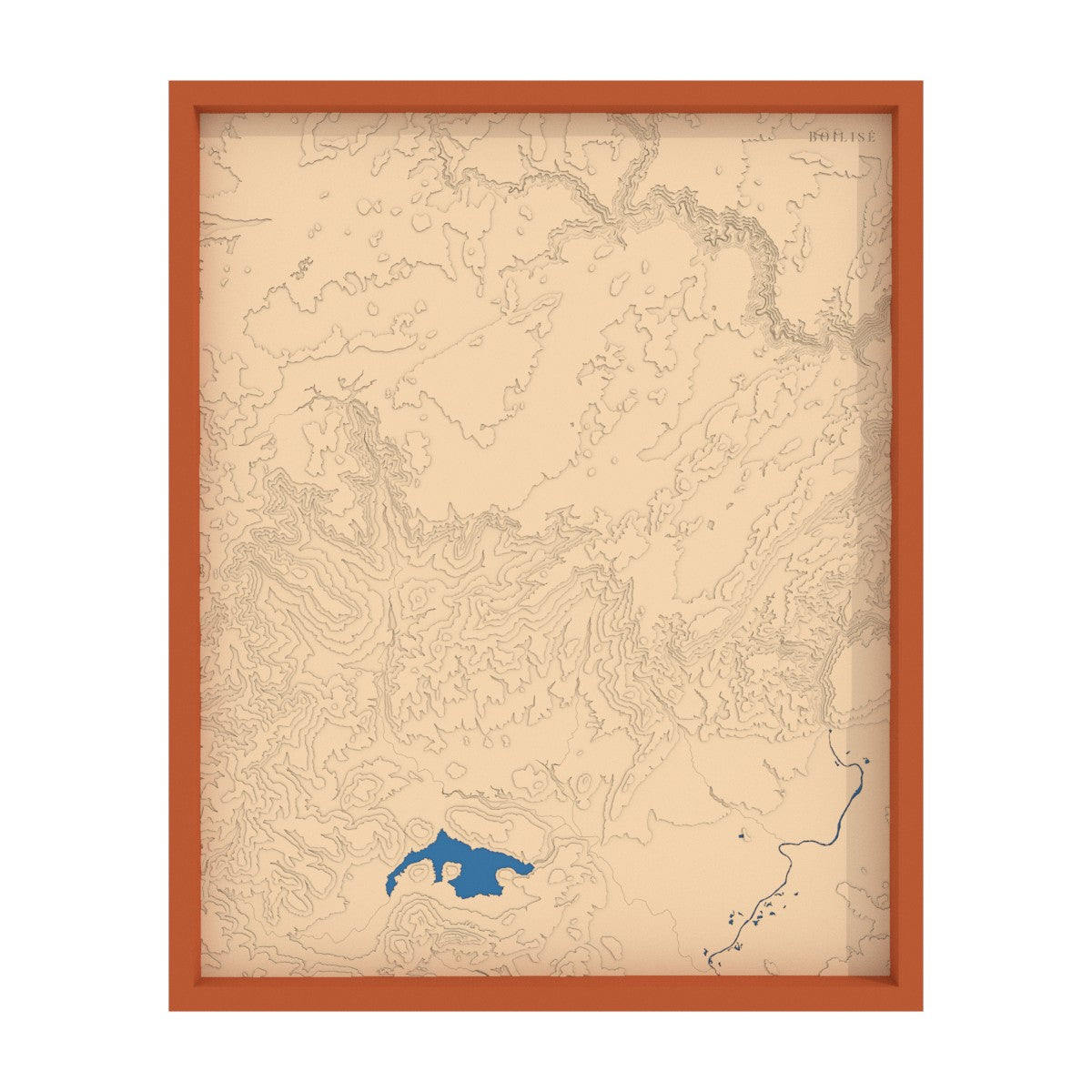 Carte du Larzac Méridional