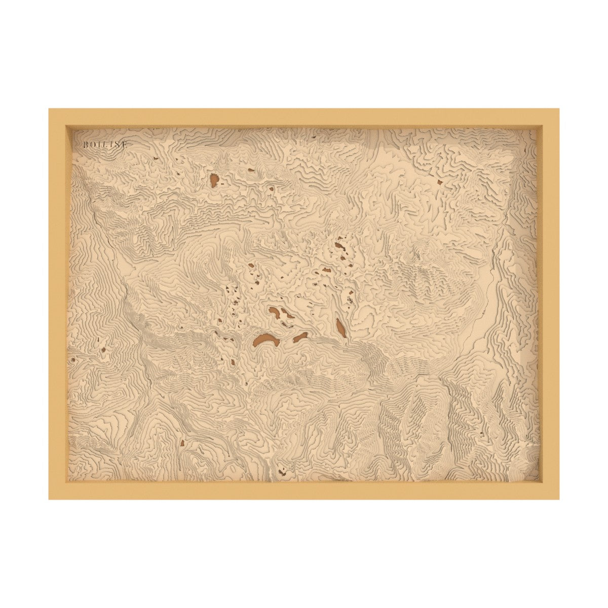 Carte du massif de Néouvielle