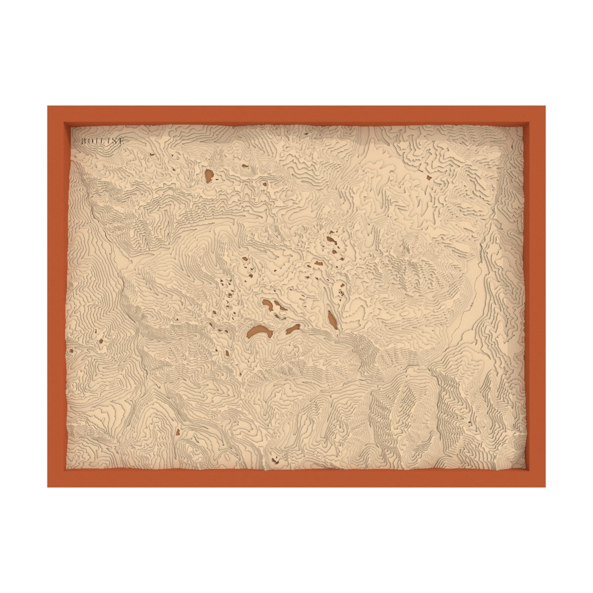 Carte du massif de Néouvielle