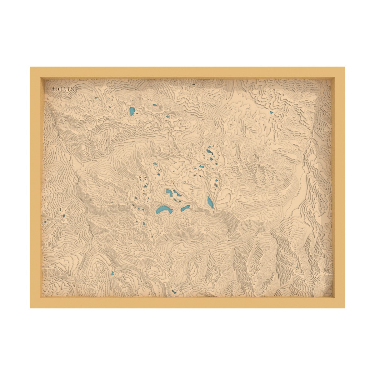 Carte du massif de Néouvielle