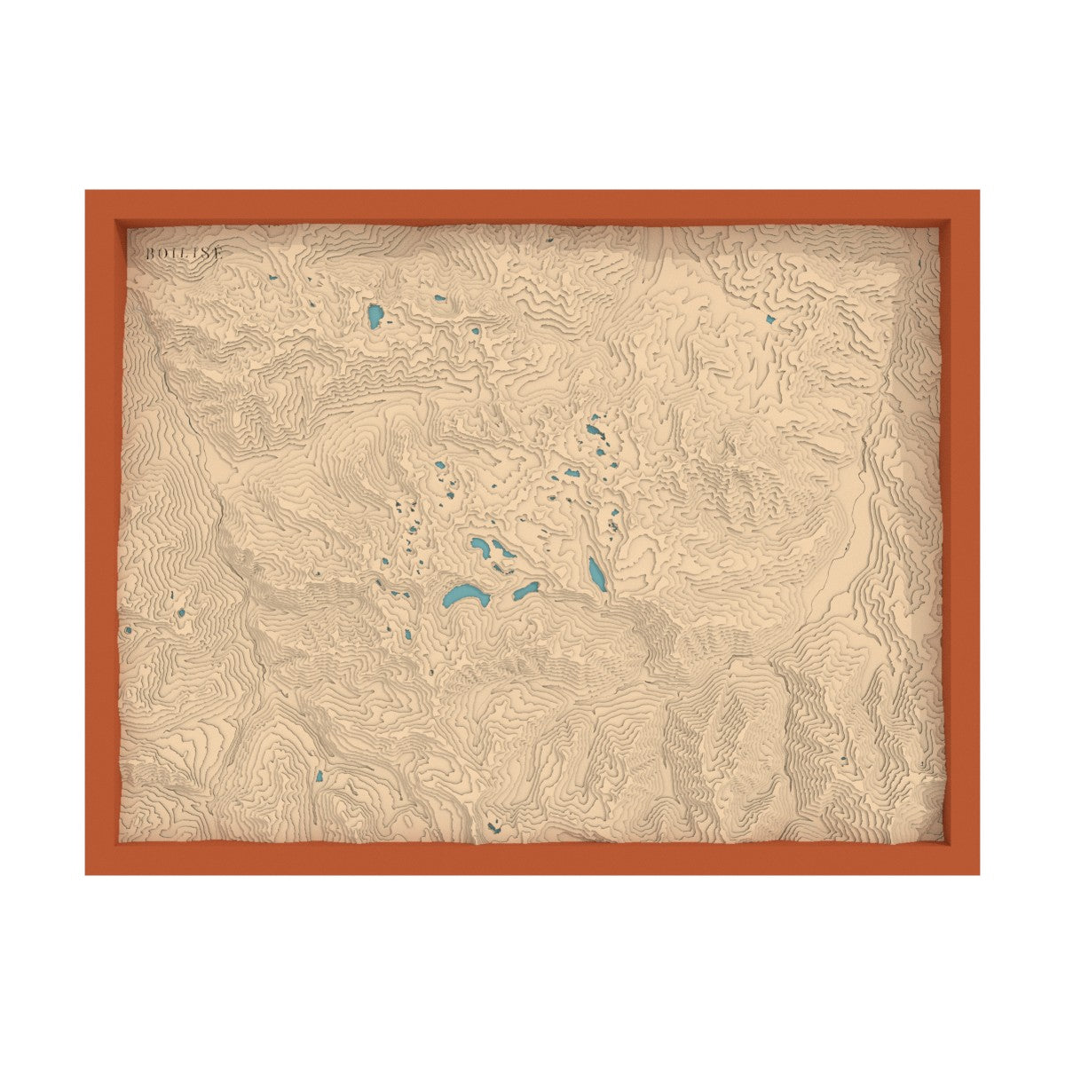 Carte du massif de Néouvielle