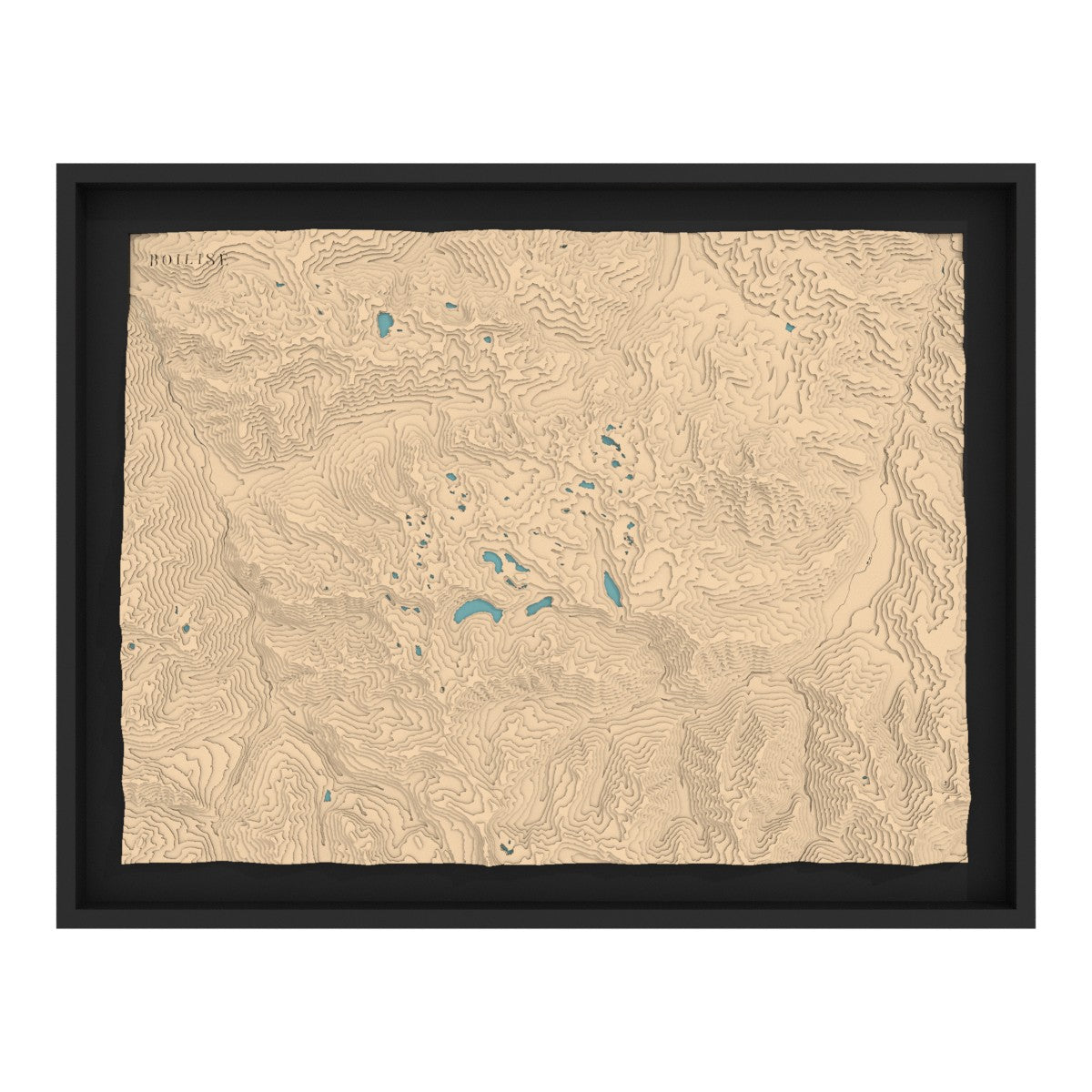 Carte du massif de Néouvielle