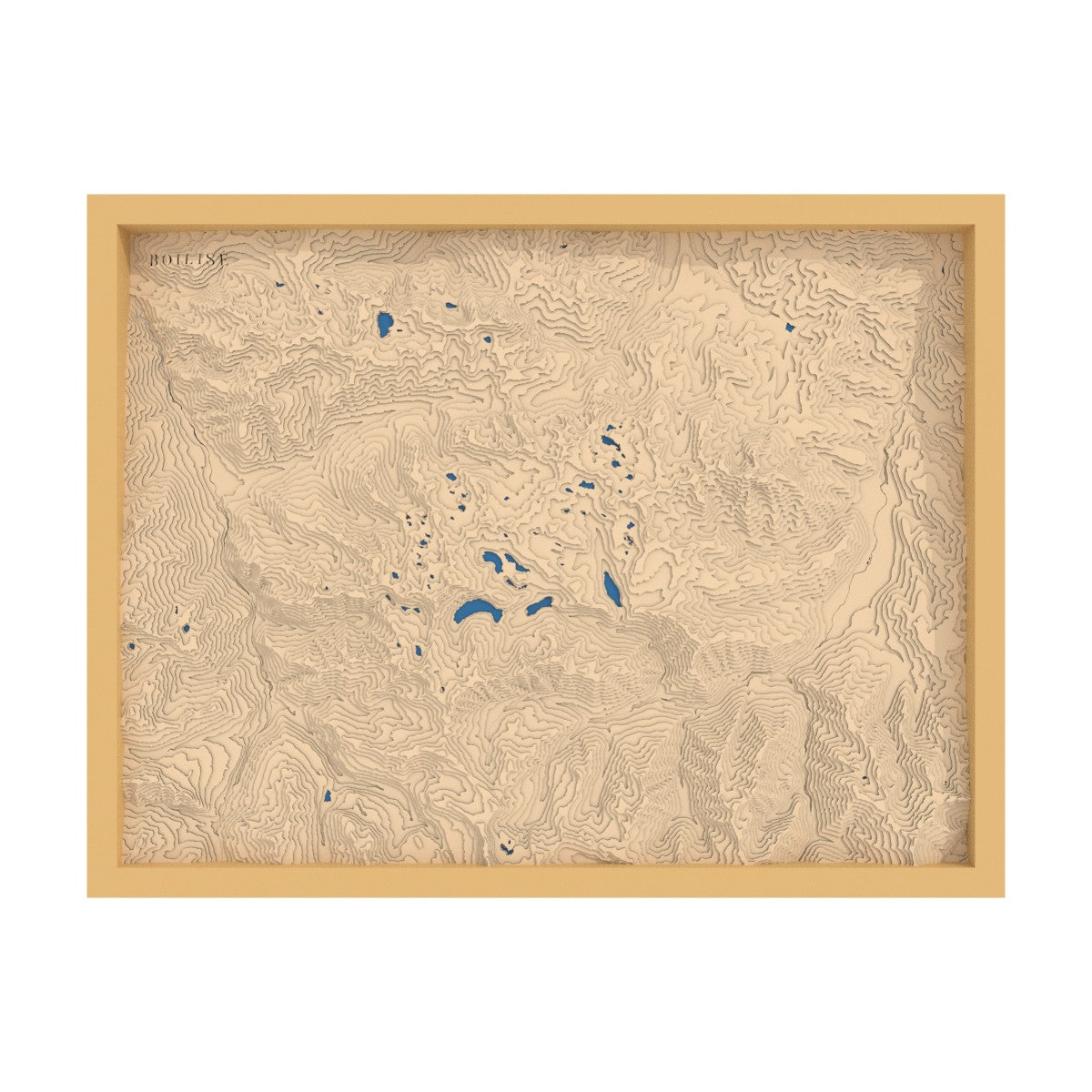 Carte du massif de Néouvielle