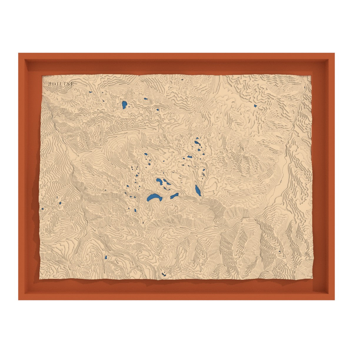 Carte du massif de Néouvielle