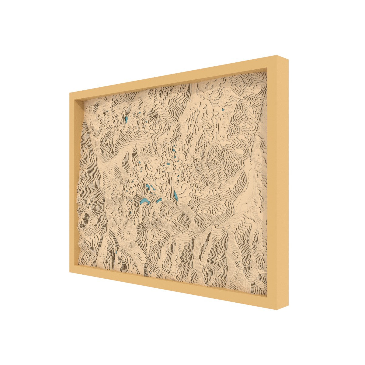 Carte du massif de Néouvielle
