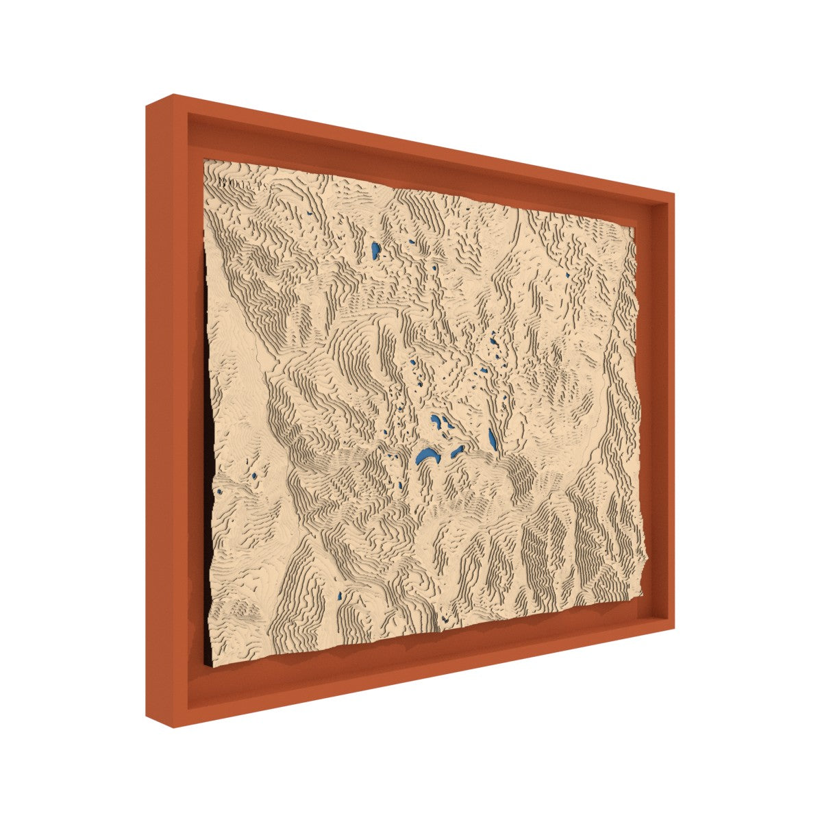 Carte du massif de Néouvielle