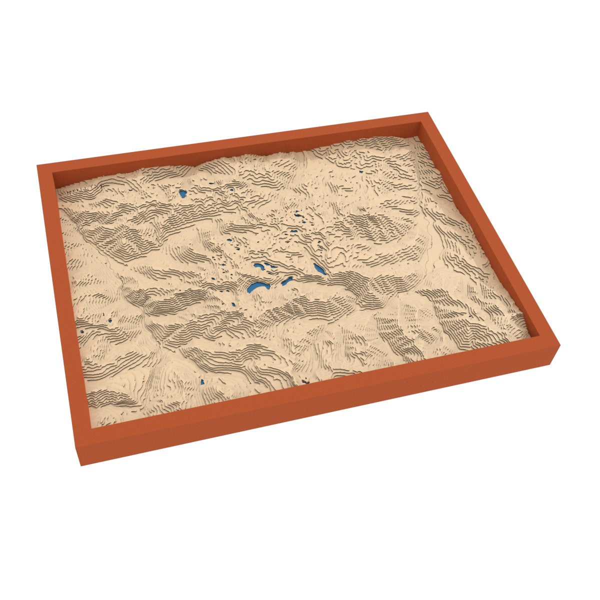 Carte du massif de Néouvielle