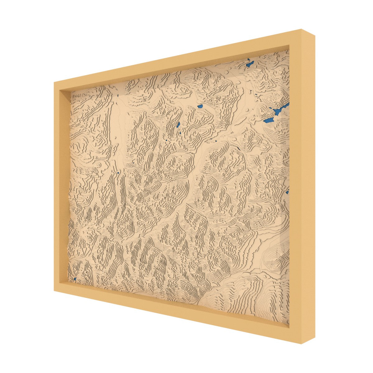 Map of the Lech Valley - Austria