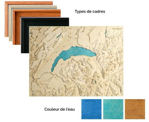 Variantes d'encadrement et de couleur