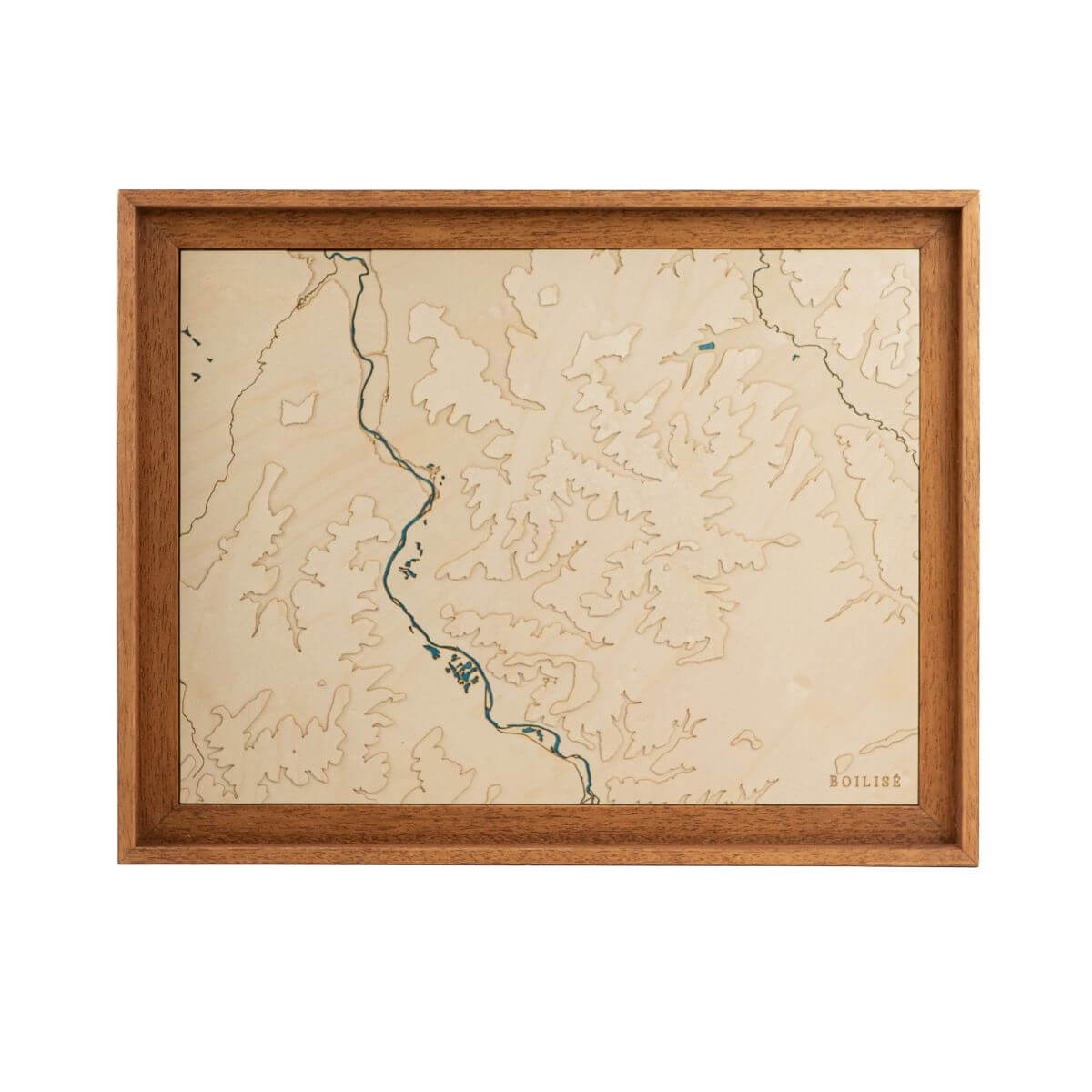 Le relief  comme vous ne l'avez jamais vu : en bois et chez vous.