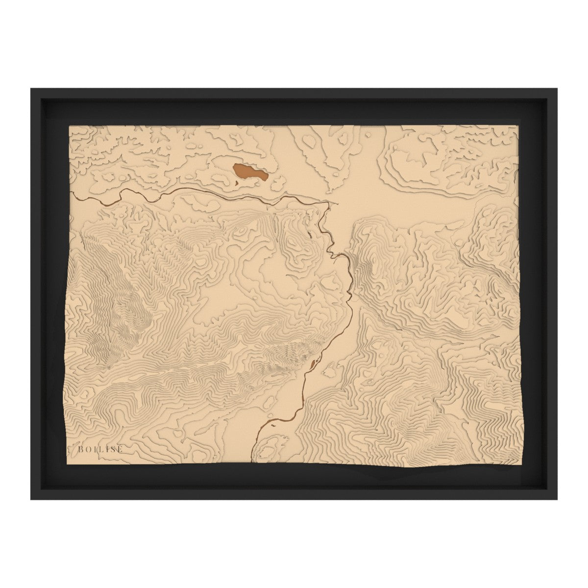 Carte de la vallée de la Batsurguère