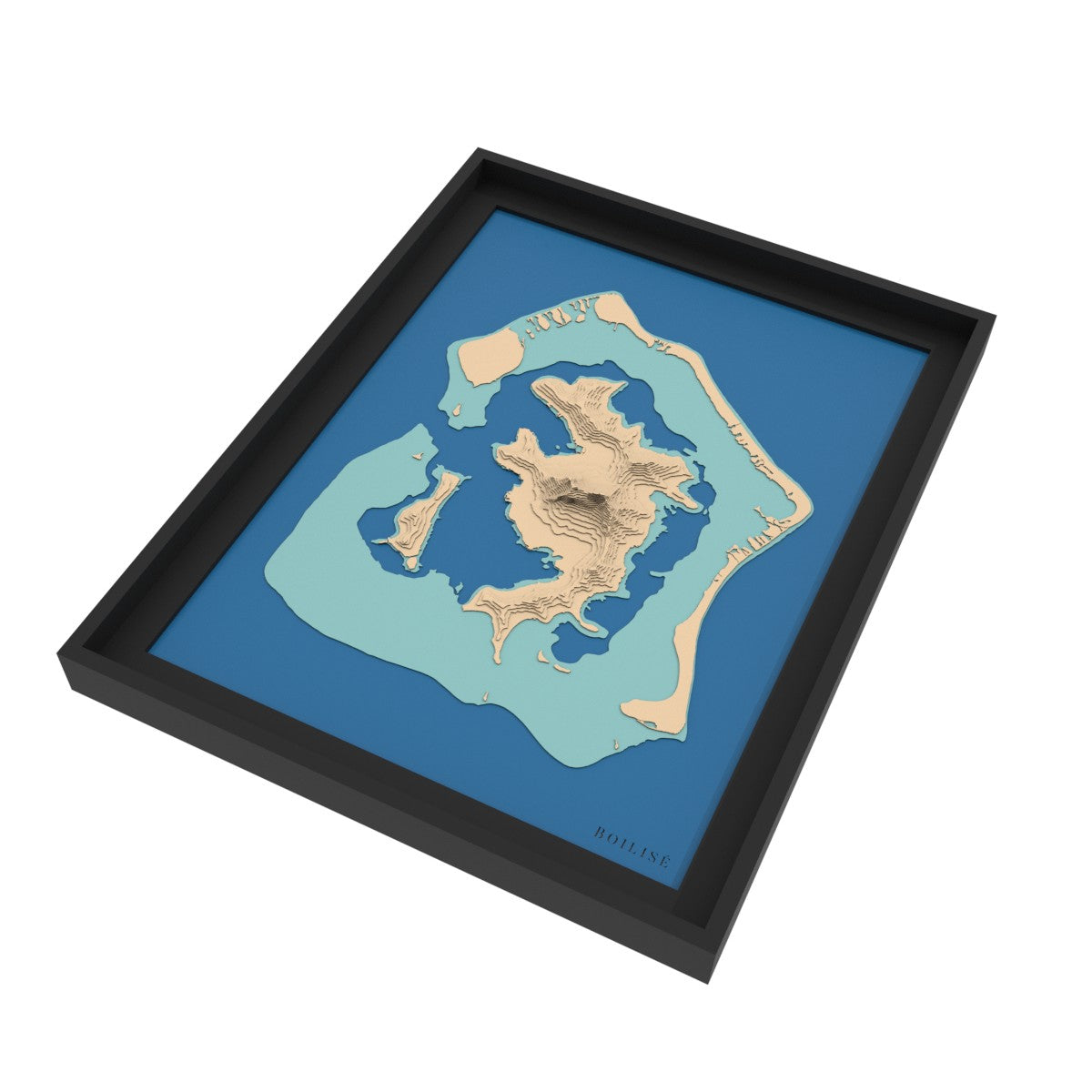 Carte de Bora-Bora