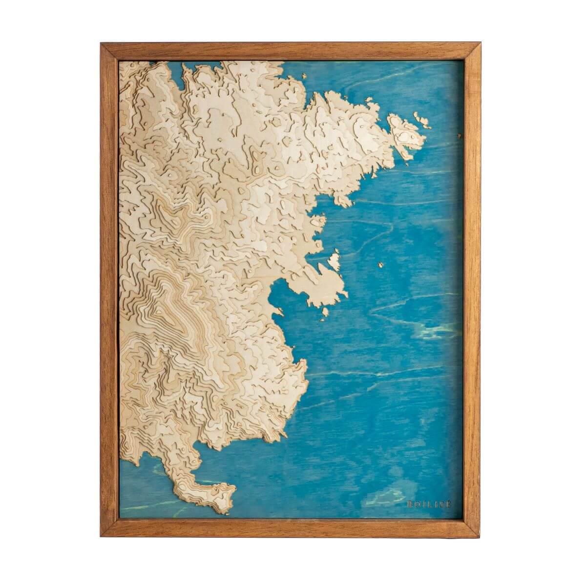 Cadaqués en bois et en relief pour votre déco