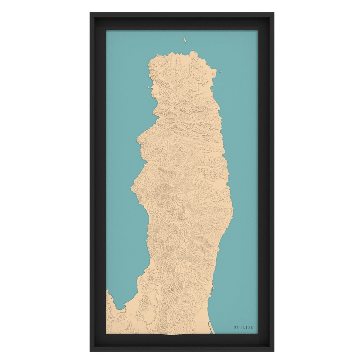 Carte du Cap Corse