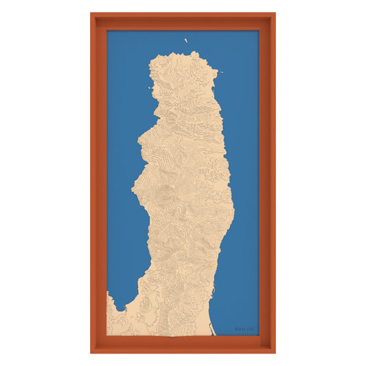 Carte du Cap Corse