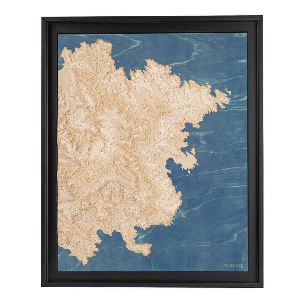 Le tableau qui fait parler dans votre déco : Cadaqués et le cap de Creus en relief