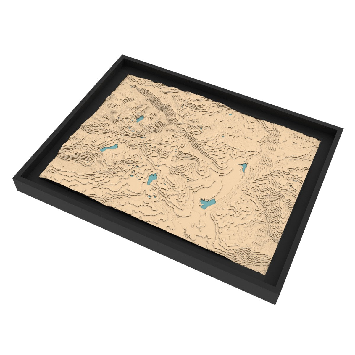 Carte du Carlit et de Capcir