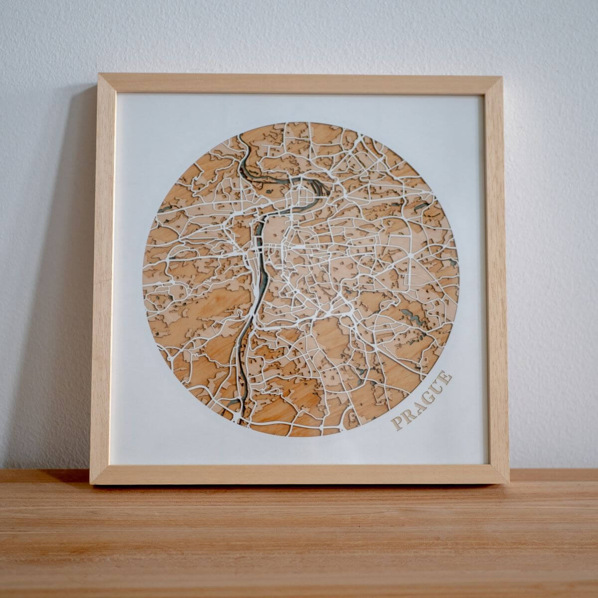 Map of Prague