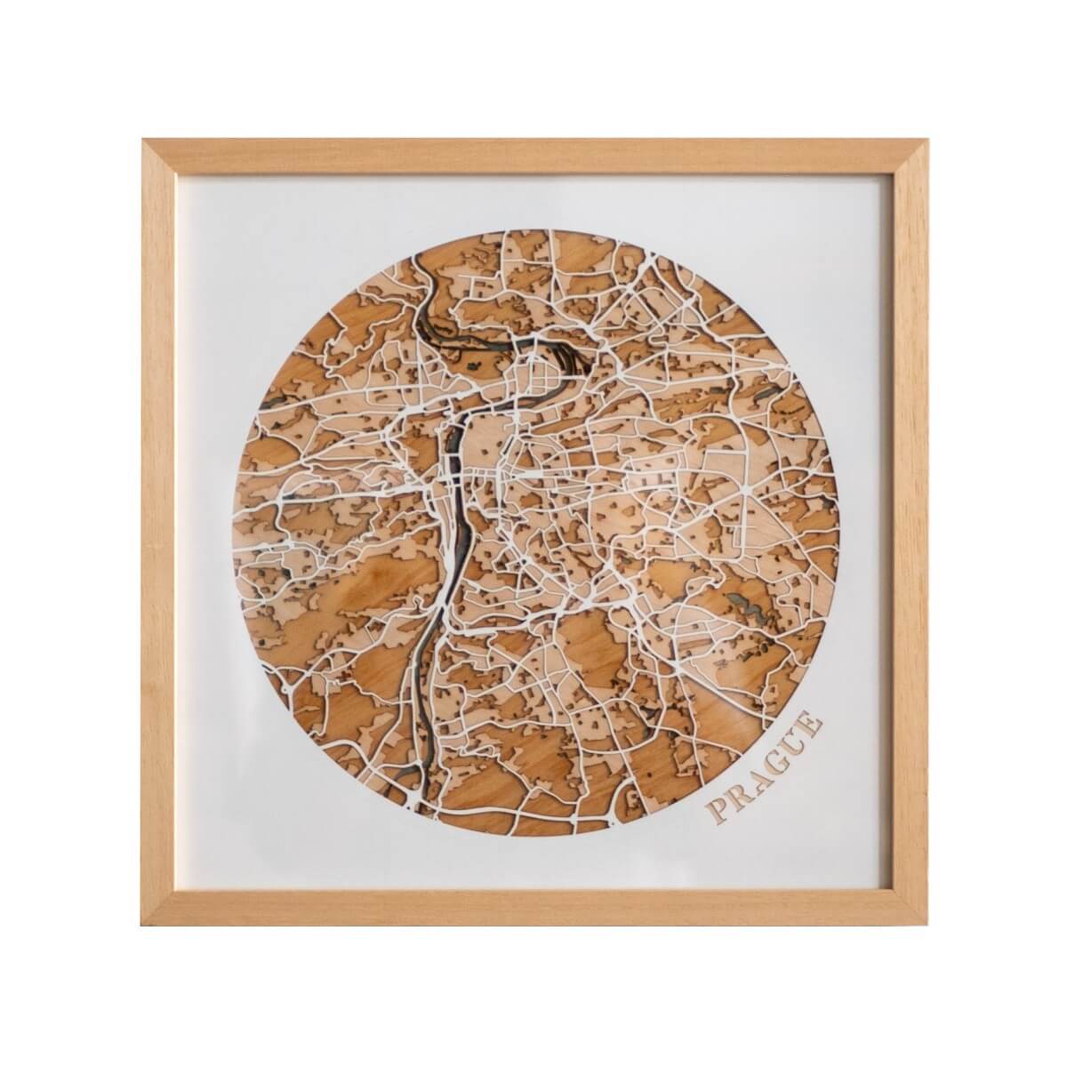 Map of Prague
