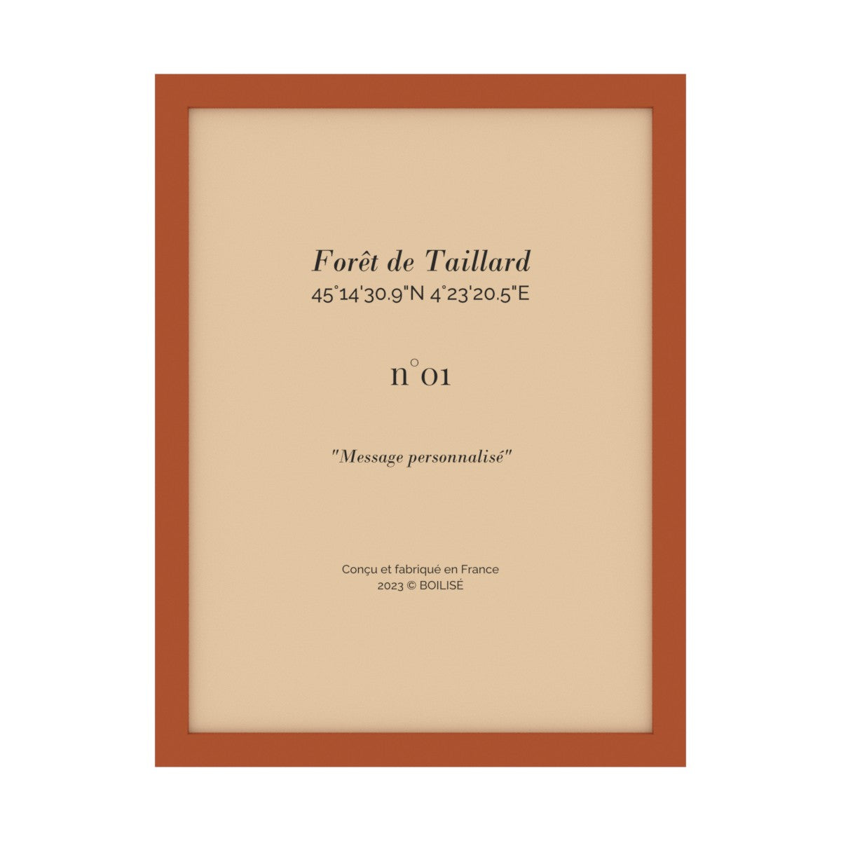 Carte de la Forêt de Taillard