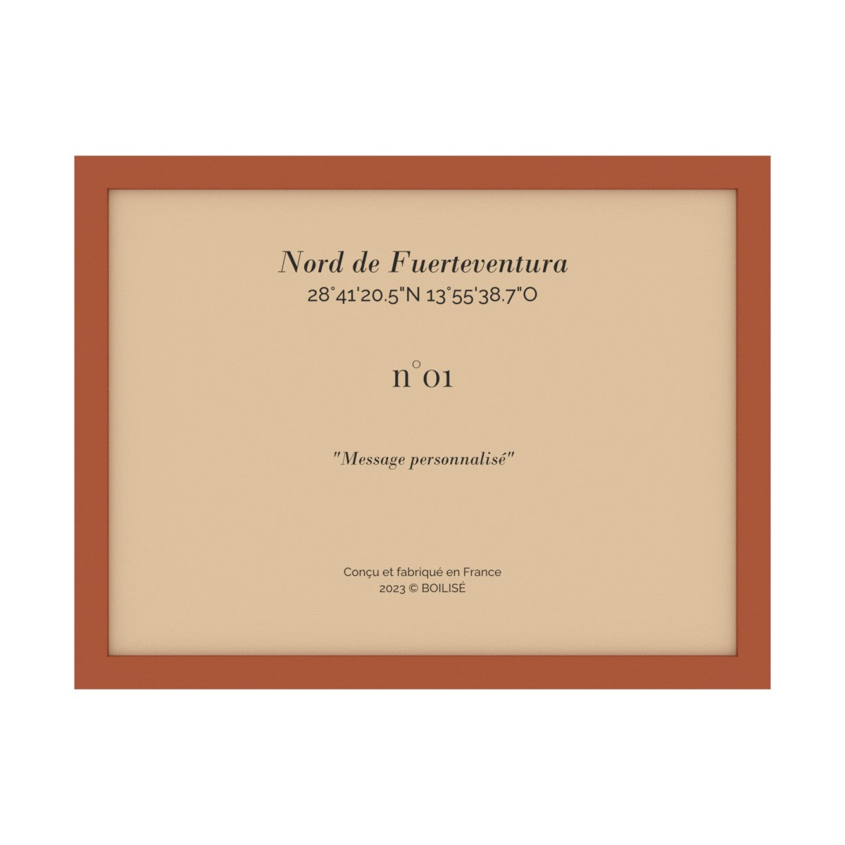 Carte du Nord de Fuerteventura