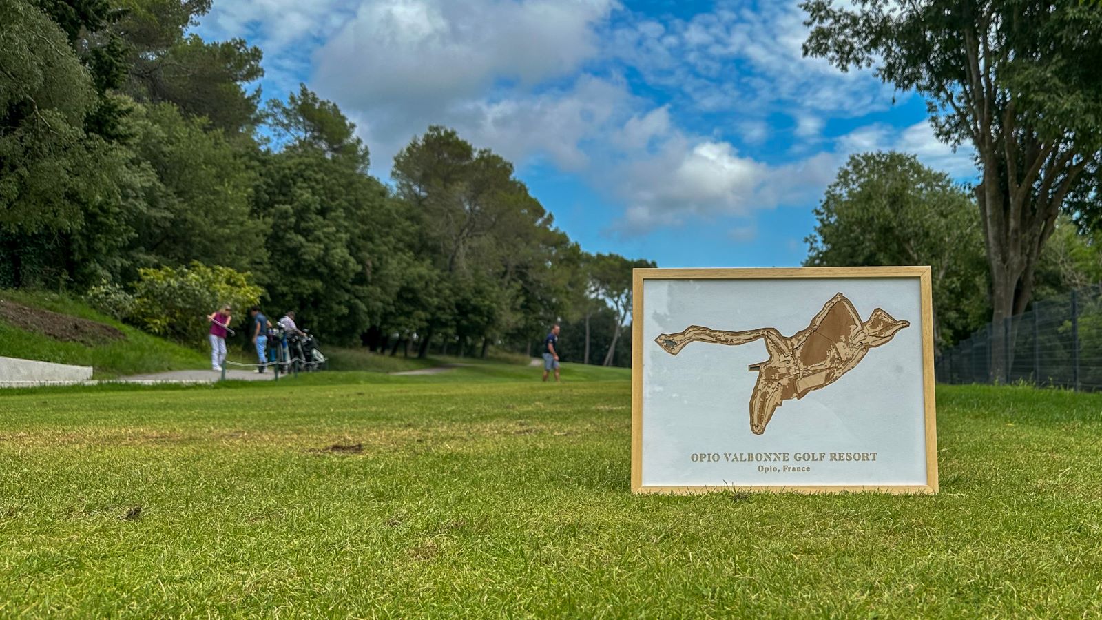 La décoration pour les golfeurs et golfeuses