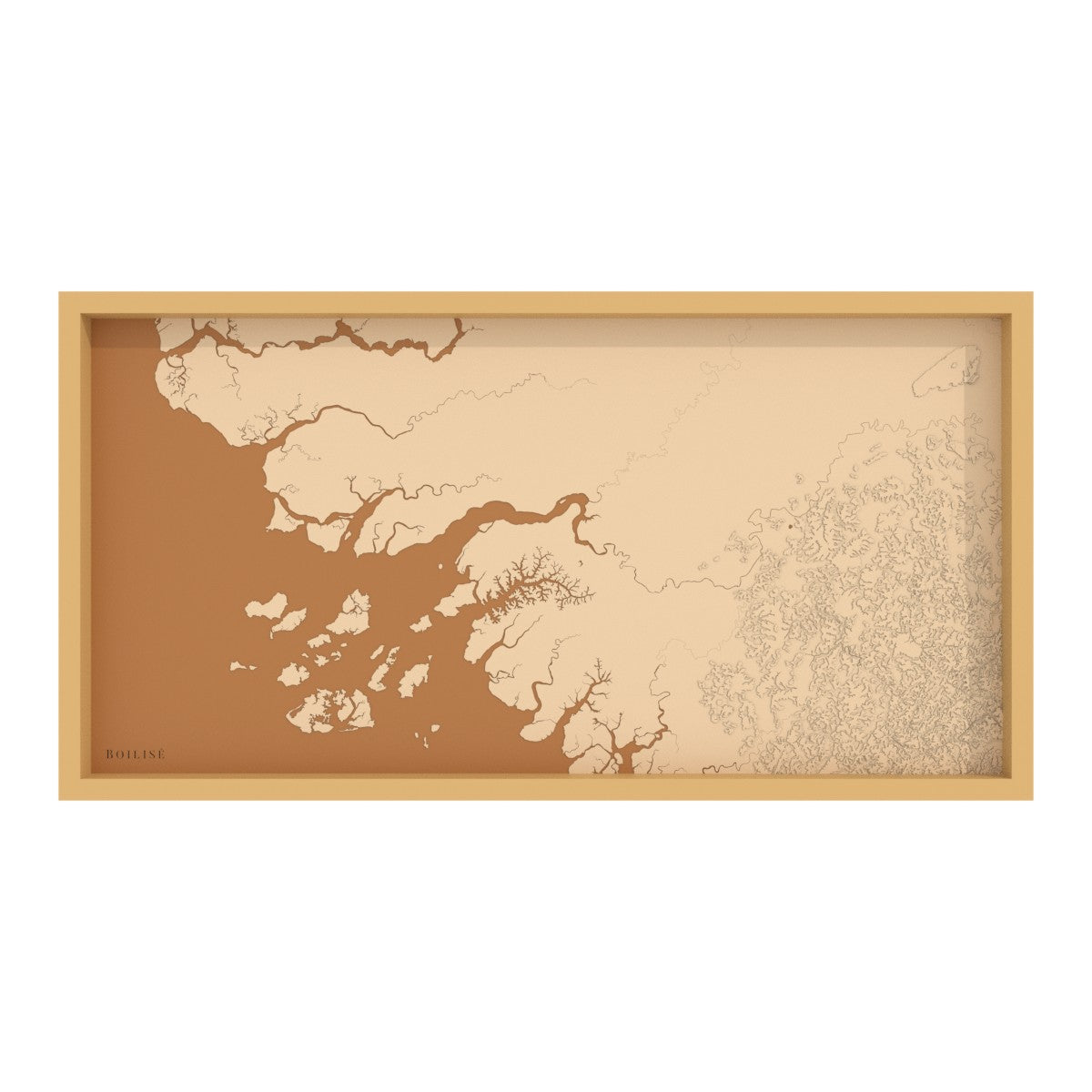 Carte de la Guinée-Bissau