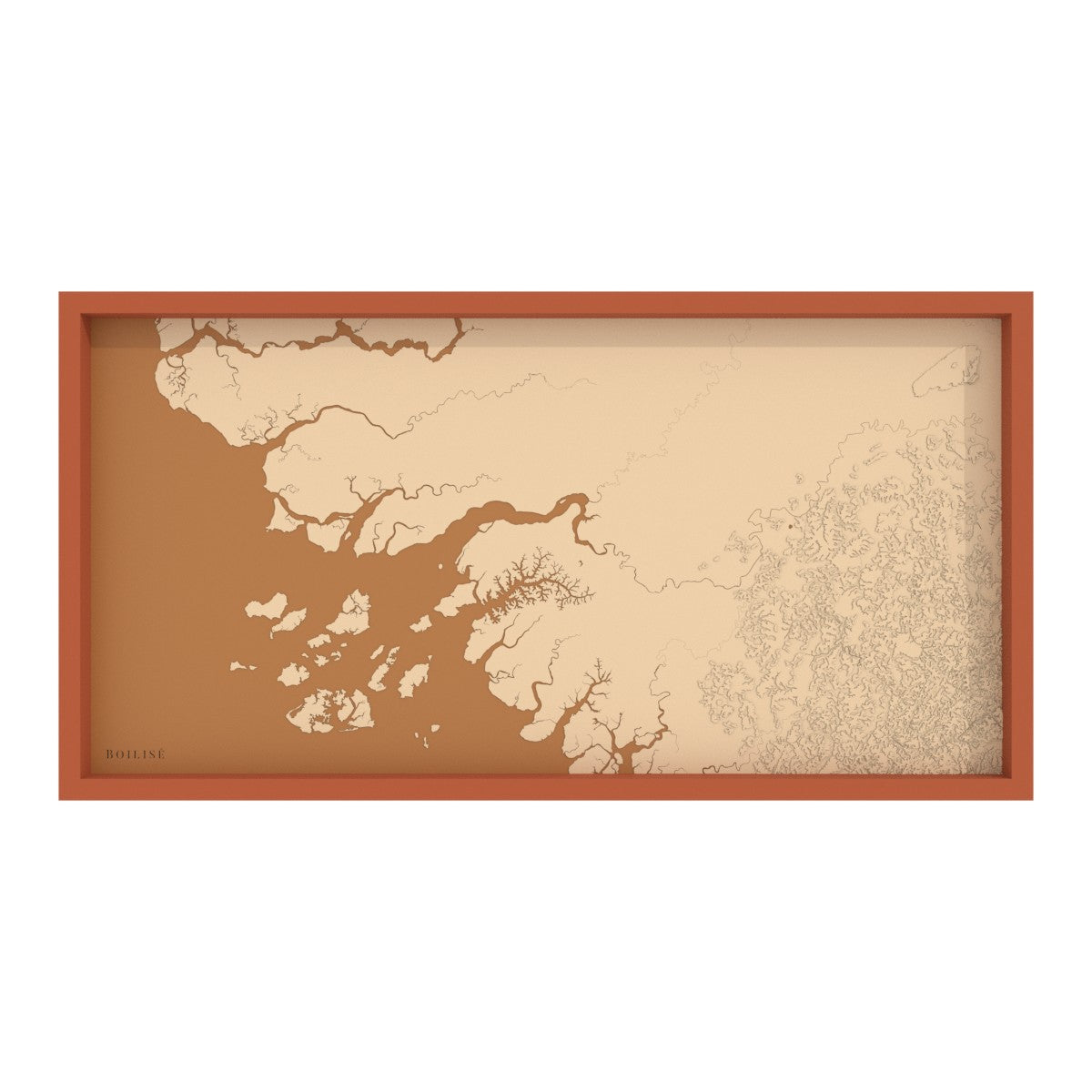 Carte de la Guinée-Bissau